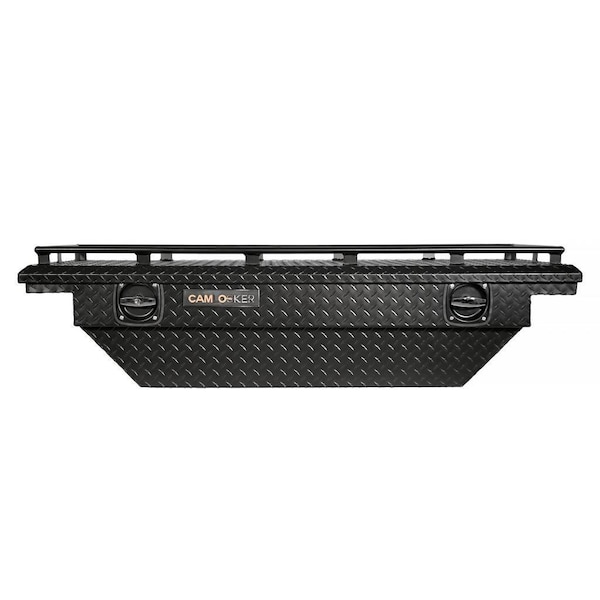 Camlocker 60 in Crossover Tool Box with Rail For Jeep Gladiator JT, Matte Black S60LPBLRLMB - main